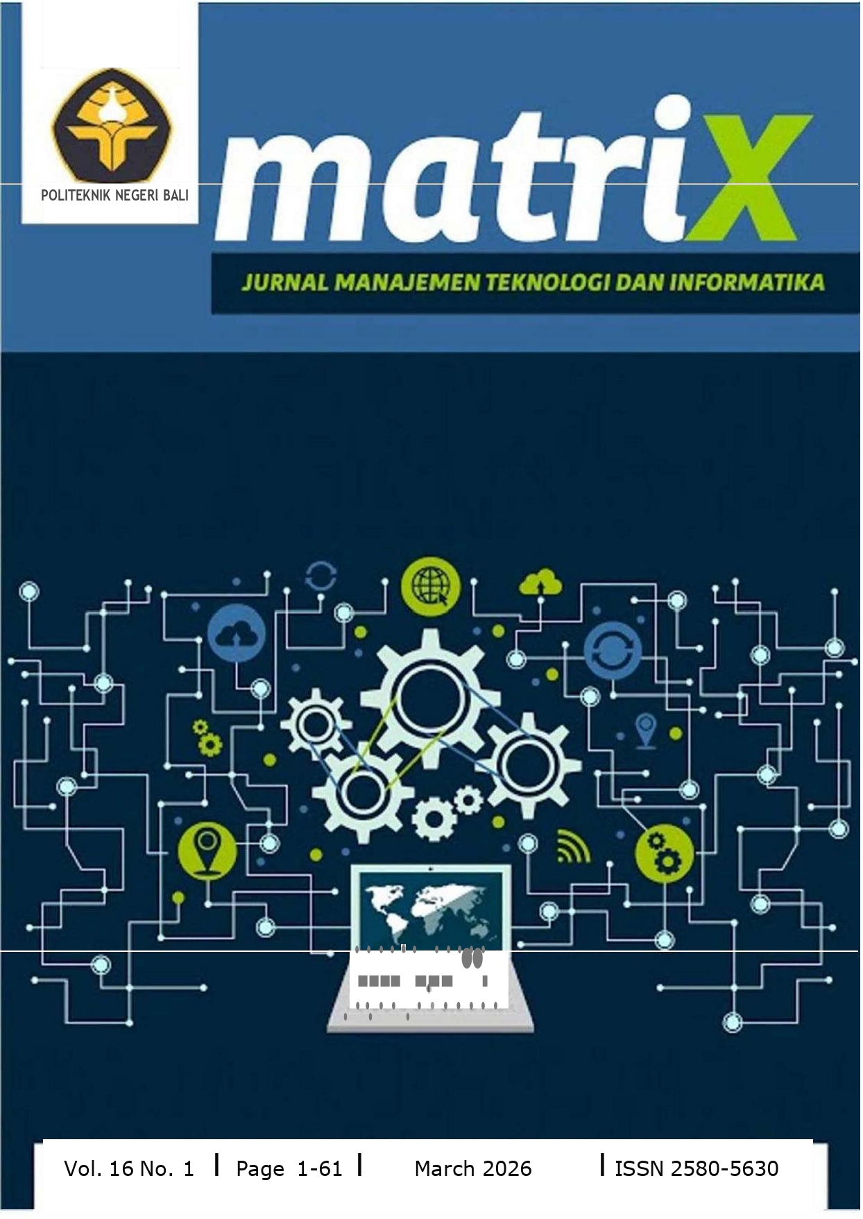 					View Vol. 16 No. 1 (2026): Matrix: Jurnal Manajemen Teknologi dan Informatika
				