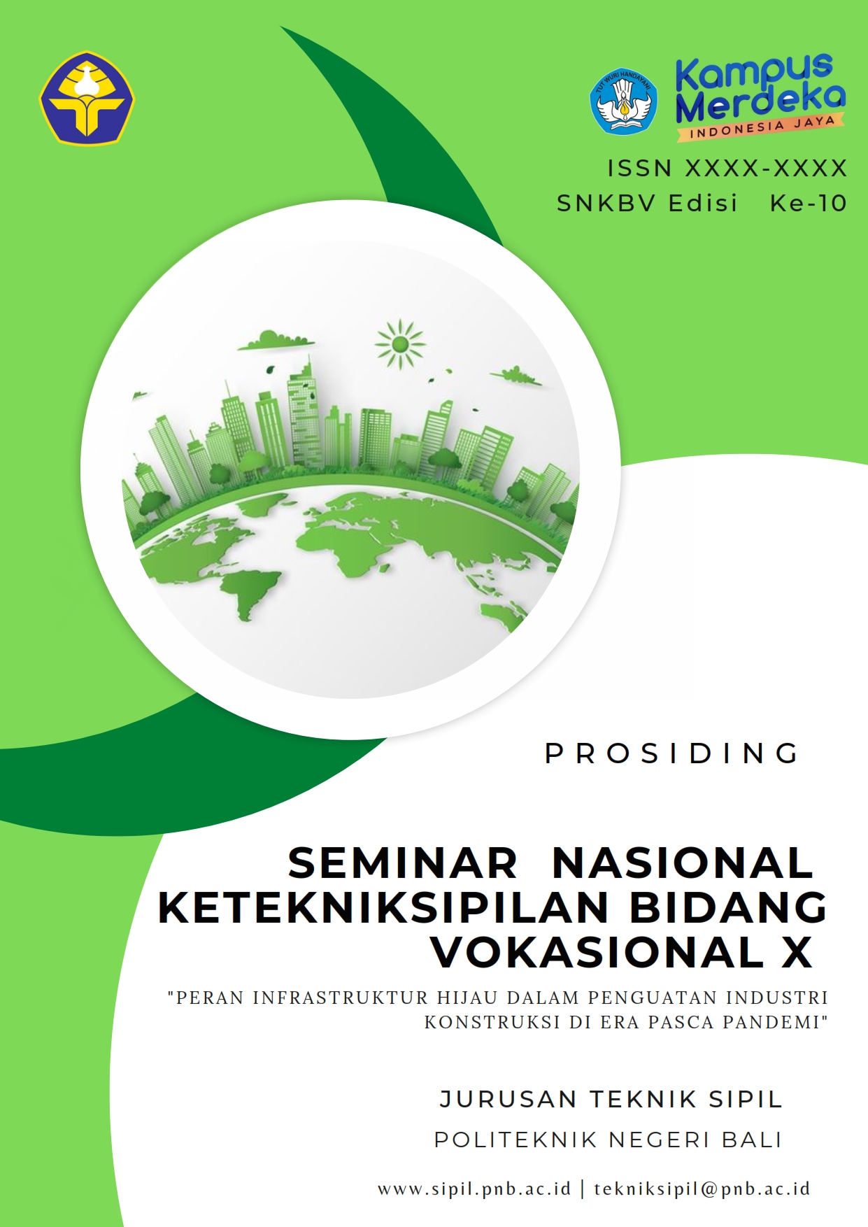 					View Vol. 10 No. 1 (2022): Seminar Nasional Ketekniksipilan Bidang Vokasional X
				